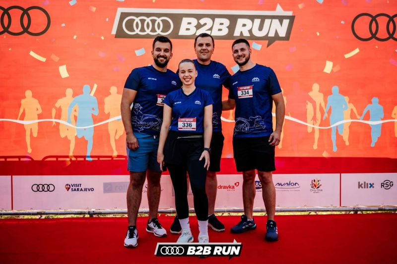 Audi B2B Run in Sarajevo – Our first 5k